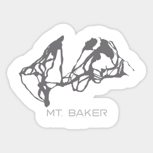 Mt Baker Resort 3D Sticker